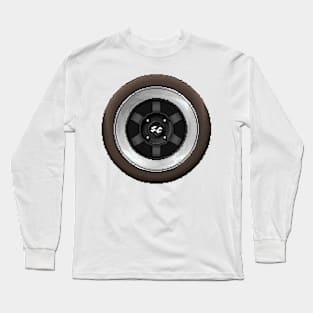 Pixelart Wheels! Long Sleeve T-Shirt